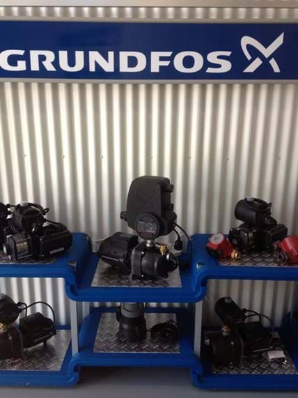 Grundfos stand